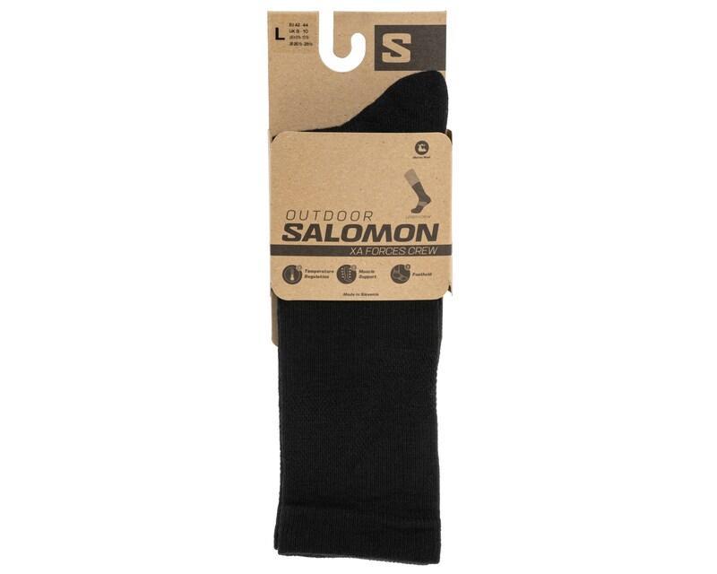 Шкарпетки Salomon XA FORCES CREW Black - Зображення 3