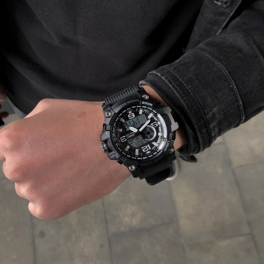 Skmei 1283 All Black. - Зображення 4