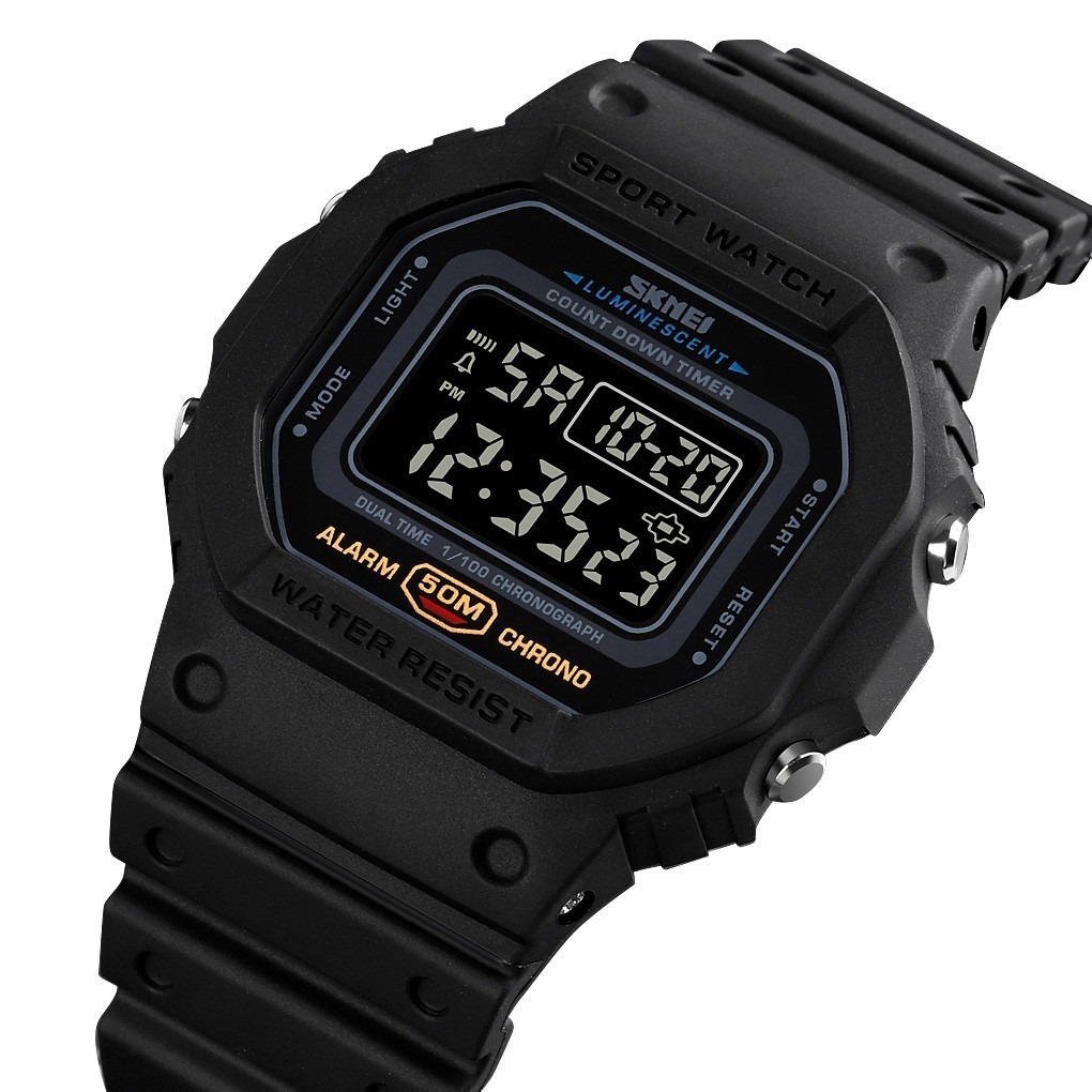 Skmei 1628 All Black - Зображення 2