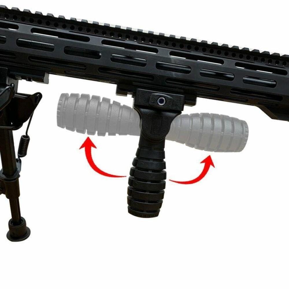 Ручка перенесення вогню складна АК M16 AR15 під планку Пікатіні - Зображення 10