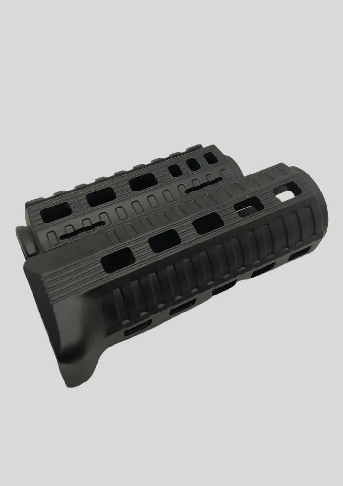 Цівка DLG-Tactical M-LOK до АКСУ чорна - Зображення 3