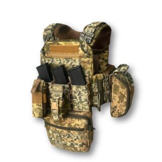 Плитоноска 7.0 комплект з підсумками оновленими, під плити 28*35