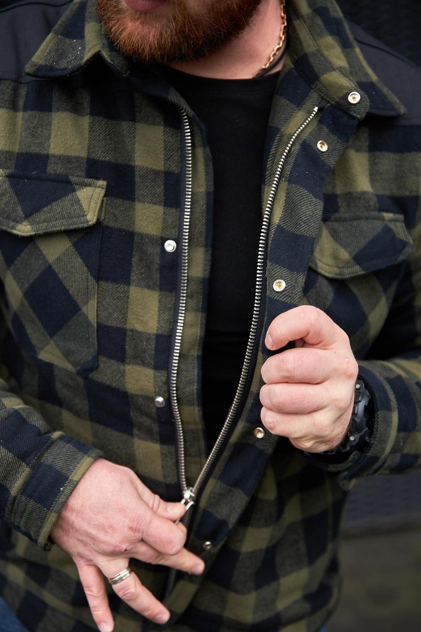 Куртка демісезонна Sturm Mil-Tec "Lumber Jacket" Ranger Green/Black - Зображення 8