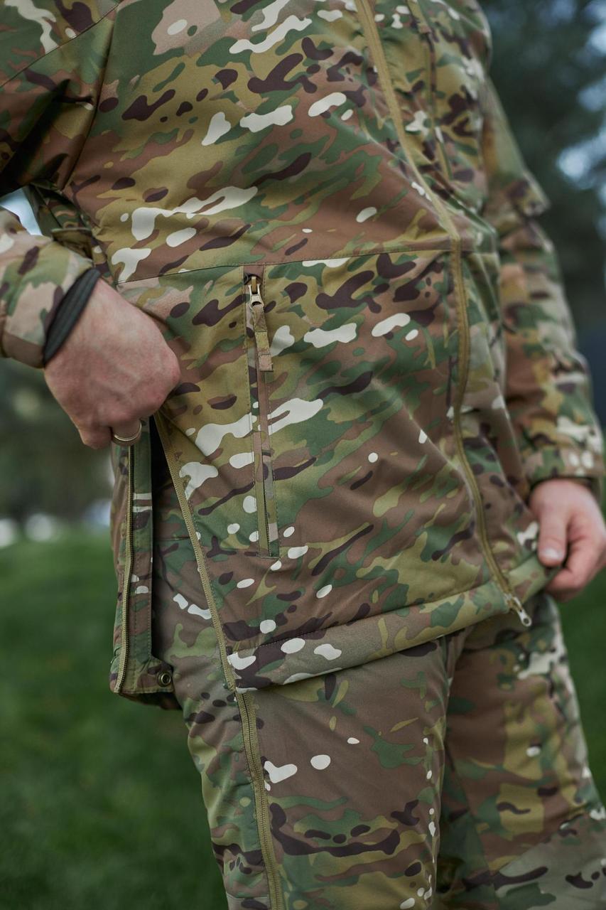 Тактична зимова мембранна куртка AK 2.0 LVL 7 Multicam"Snow Defender" 200 GR - Зображення 6