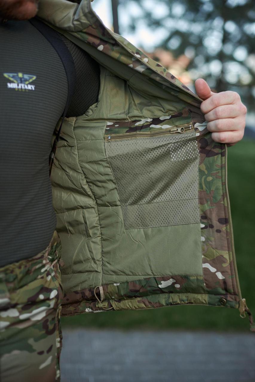 Зимова тактична куртка "F-3 LVL 7 Multicam Phantom" 100 gr - Зображення 7