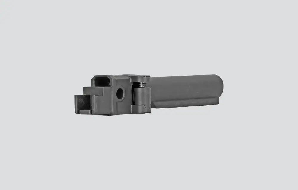 Приклад складний TBS Shock від DLG Tactical Com Spec з регульованим підщочником для АК-74 АК 47 АКМ чорний - Зображення 8
