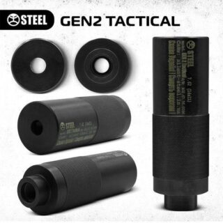 Глушник TACTICAL GEN2 Калібр 5.45 Різьба (м24×1,5) Чорний