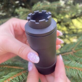 Полум'ягасник з шумоподавленням 30% для АК 5.45 7.62, AR15 5.56 , РПК 7.62