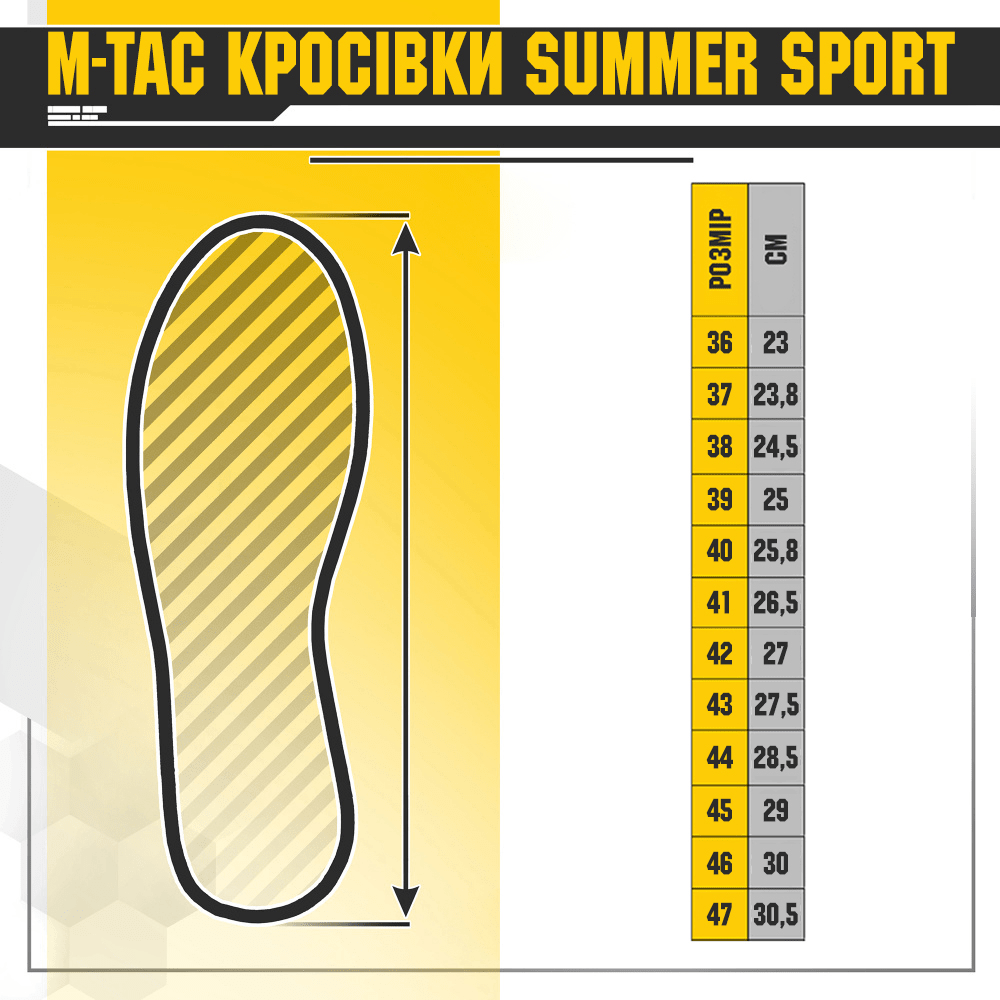 M-TAC КРОСІВКИ SUMMER SPORT BLACK - Зображення 9