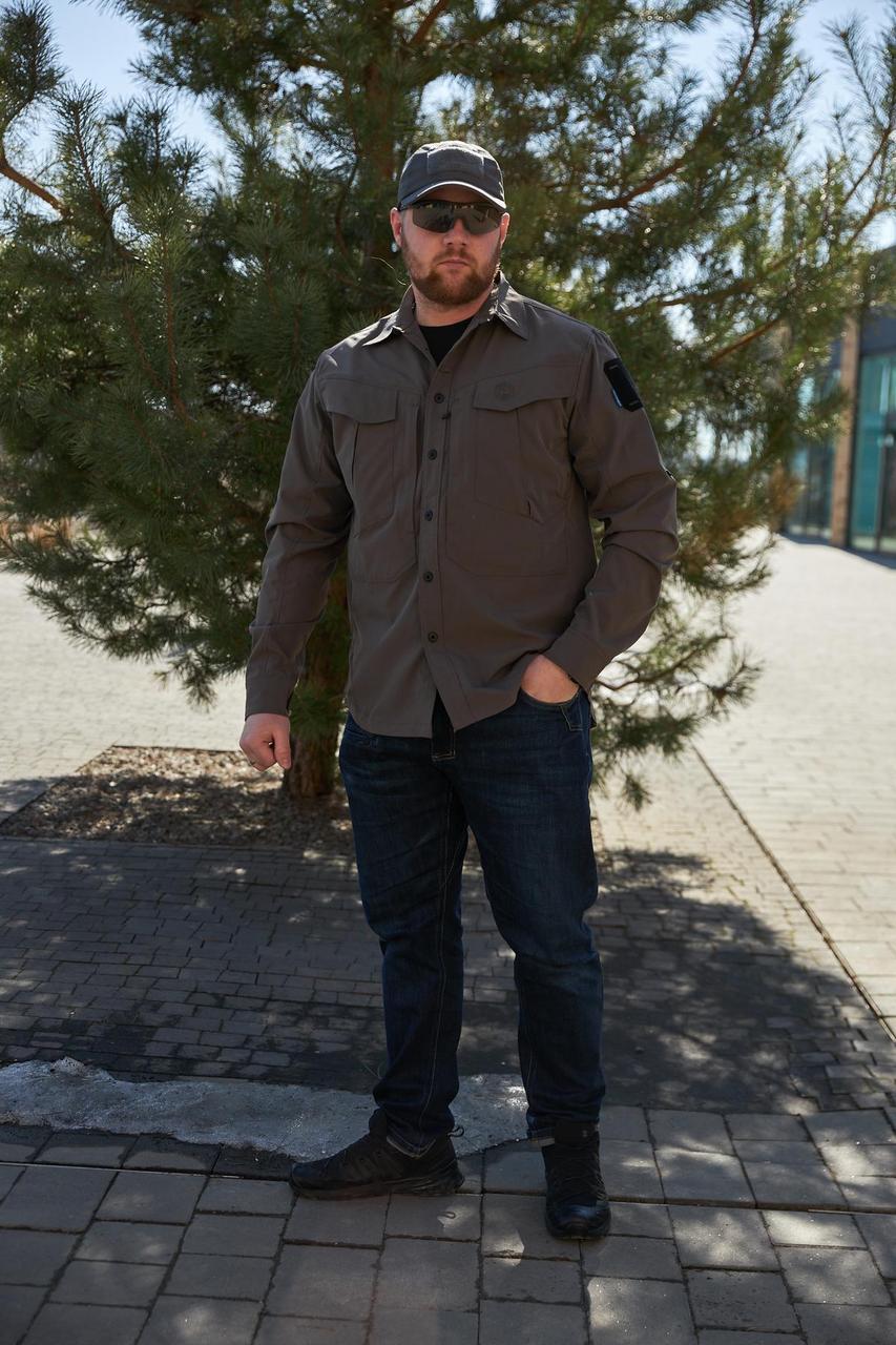 Сорочка Emersongear Blue Label "Persecutor"Tactical Shirt Grey - Зображення 8