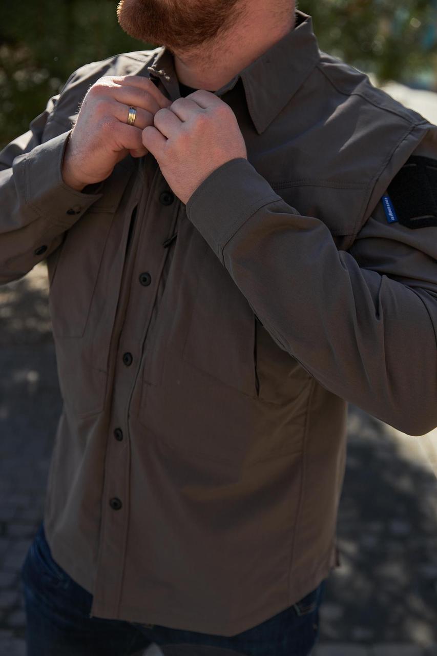 Сорочка Emersongear Blue Label "Persecutor"Tactical Shirt Grey - Зображення 9