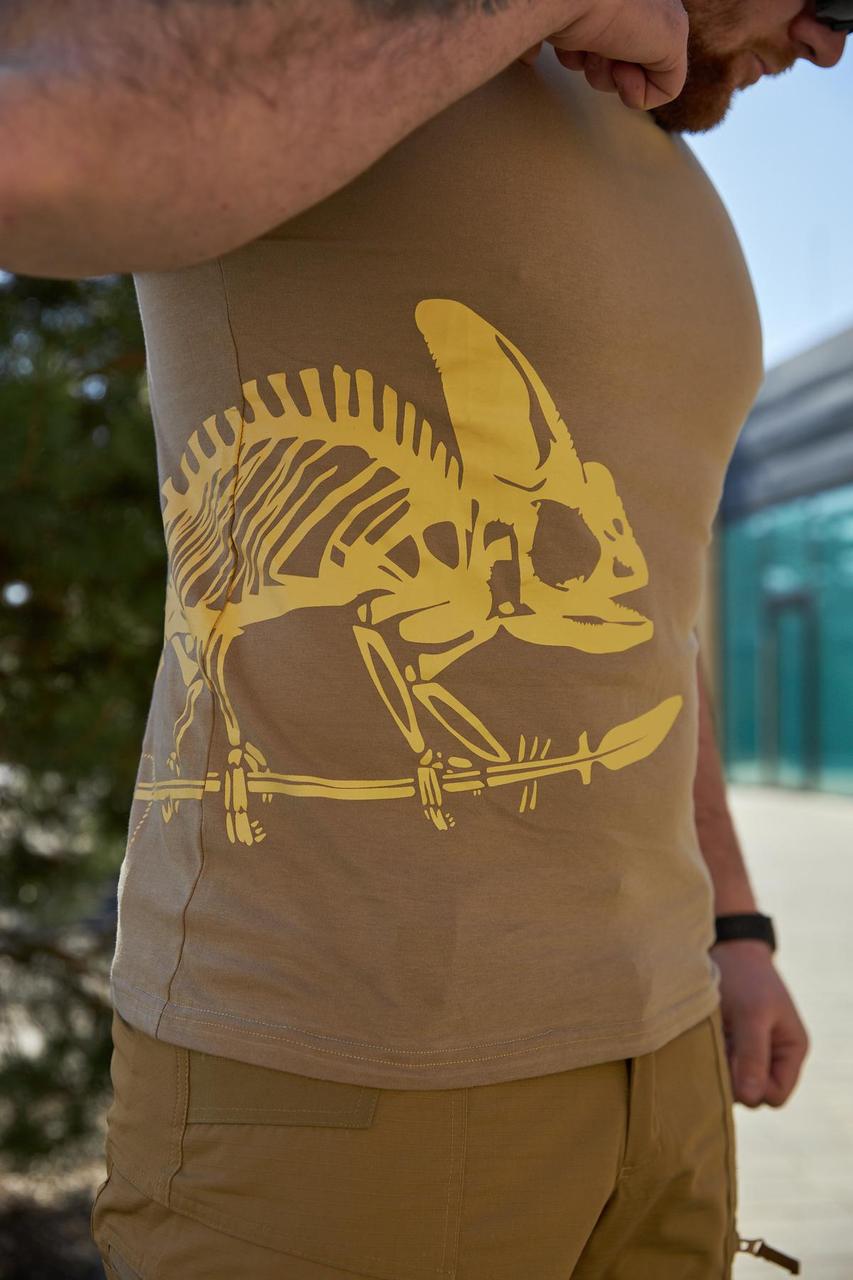 Футболка тактична T-Shirt (Full Body Skeleton) Койот - Зображення 6