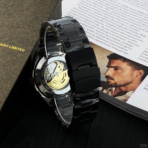 Forsining 8130 Black-Gold-Black - Зображення 3
