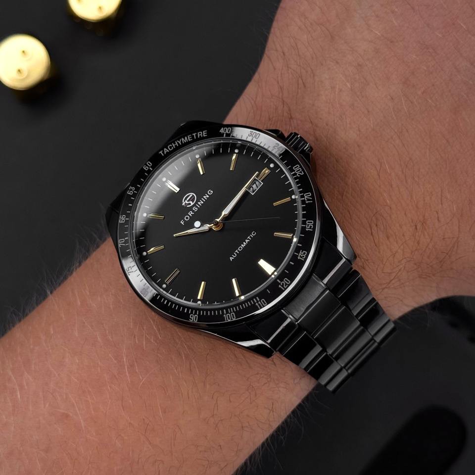 Forsining 8294 Black-Gold Steel - Зображення 6