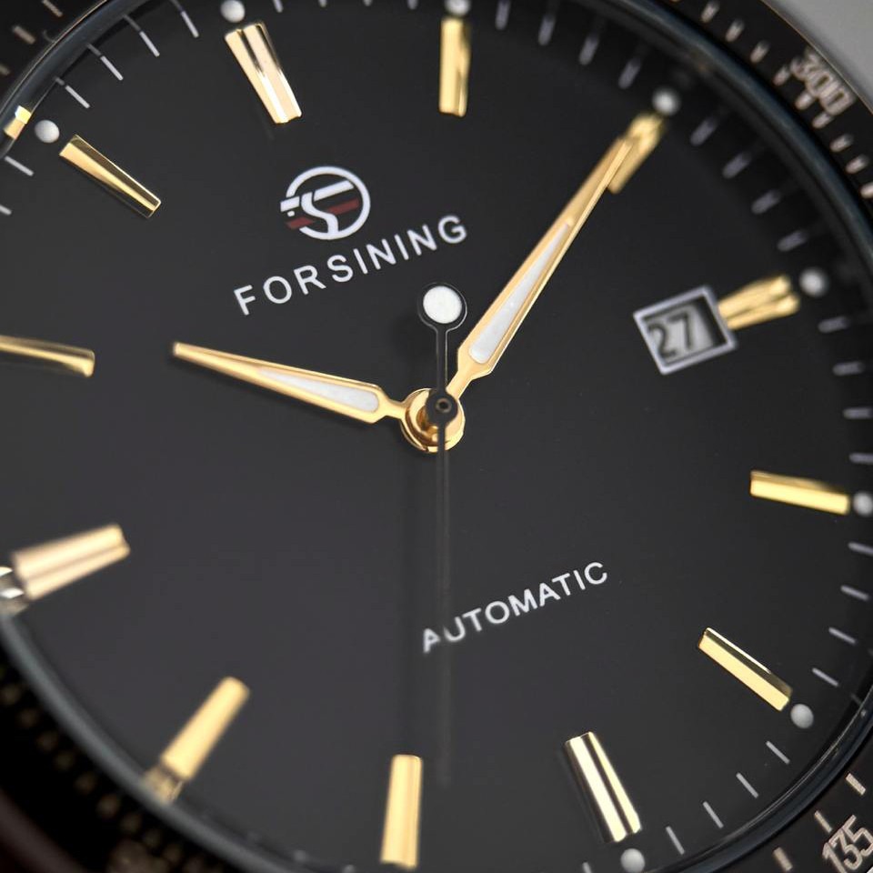 Forsining 8294 Black-Gold Steel - Зображення 7