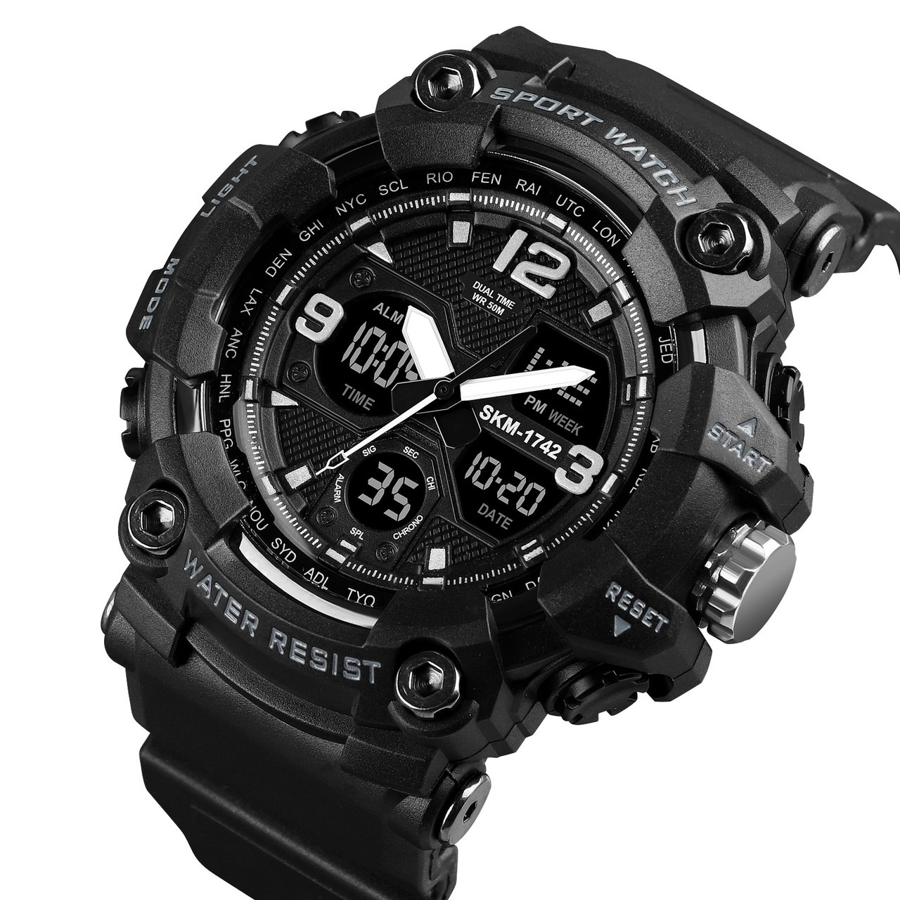 Skmei 1742 Black - Зображення 3