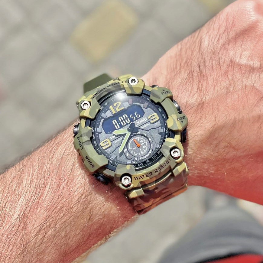 Skmei 1637CMGN Camo Green. - Зображення 3