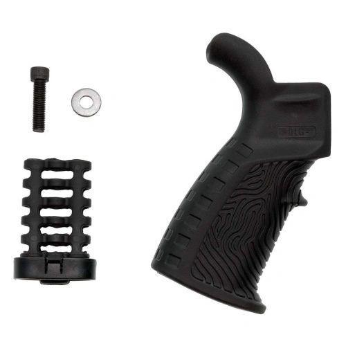 Обвіс Приклад DLG TBS COMPACT підщічником, рукоятка, антабка та Комплект Буфера на Colt C7, M16, M4/AR15 Чорний - Зображення 6