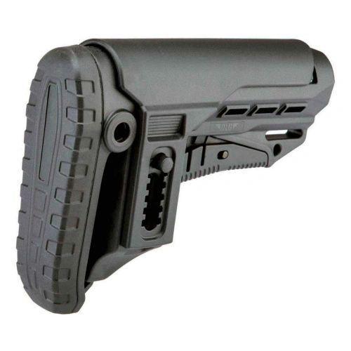 Обвіс Приклад DLG TBS COMPACT підщічником, рукоятка, антабка та Комплект Буфера на Colt C7, M16, M4/AR15 Чорний - Зображення 10