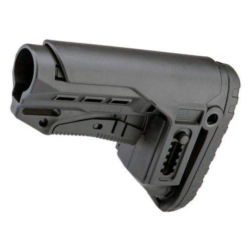 Обвіс Приклад DLG TBS COMPACT підщічником, рукоятка прорезинена та Комплект Буфера на Colt C7, M16, M4/AR15 Чорний - Зображення 2