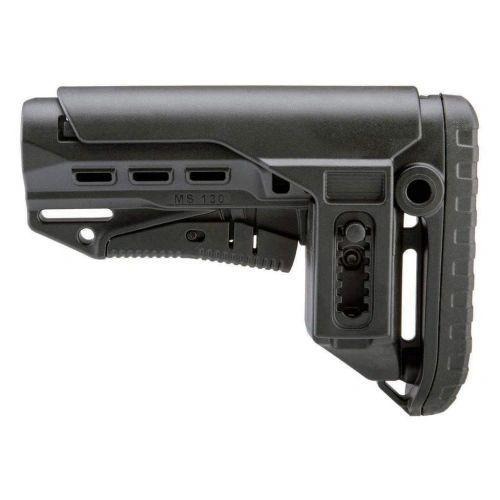 Обвіс Приклад DLG TBS COMPACT підщічником, рукоятка прорезинена та Комплект Буфера на Colt C7, M16, M4/AR15 Чорний - Зображення 5