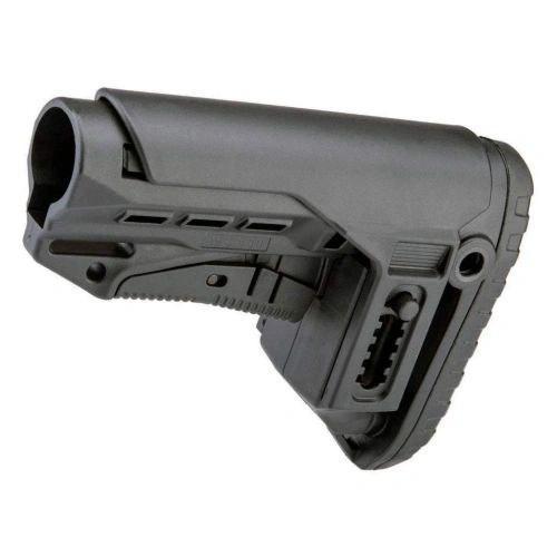Приклад DLG TBS COMPACT Mil-Spec, з регульованим підщічником та Комплект Буфера на Colt C7, M16, M4/AR15 Чорний - Зображення 5