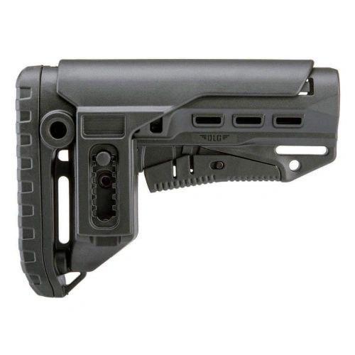 Приклад DLG TBS COMPACT Mil-Spec, з регульованим підщічником та Комплект Буфера на Colt C7, M16, M4/AR15 Чорний - Зображення 7