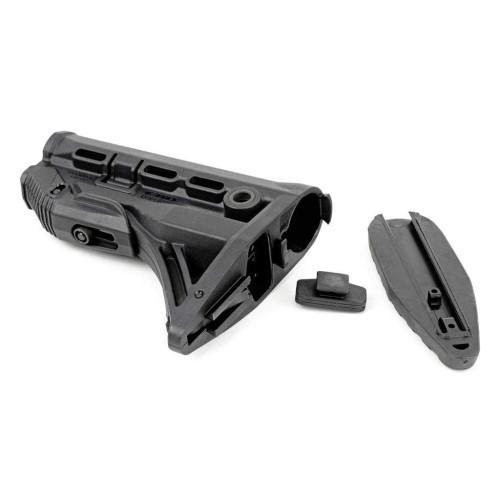Приклад для M16/M4/AR15 FAB Defense GL-SHOCK + Комплект буфера Чорний - Зображення 2