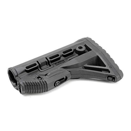 Приклад для M16/M4/AR15 FAB Defense GL-SHOCK + Комплект буфера Чорний - Зображення 3
