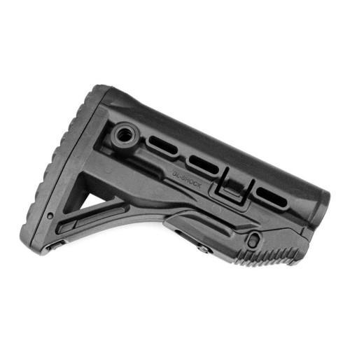 Приклад для M16/M4/AR15 FAB Defense GL-SHOCK + Комплект буфера Чорний - Зображення 5