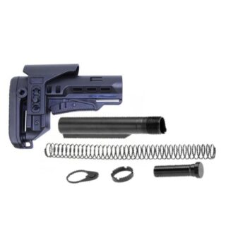 Приклад для M16/M4/AR15 DLG Tactical + Комплект буфера Чорний