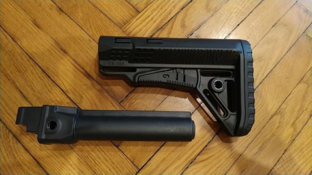 Приклад фіксований DLG Com-Spec АК-47/74/АКМ Чорний